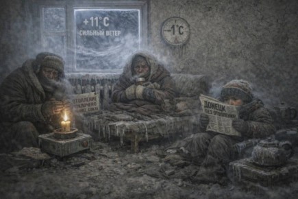 Не знаем, как вы. Но админы «Блокнот Донецк» замерзают в своих квартирах