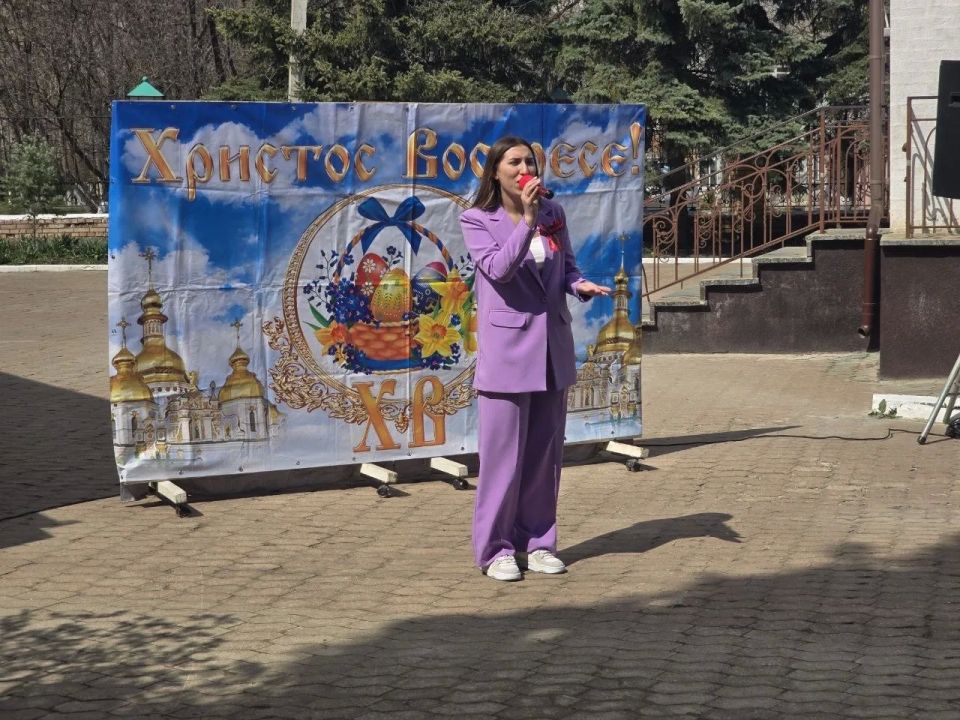 Светлый праздник Пасхи прошел в Докучаевске Светлый праздник Пасхи прошел в Докучаевске