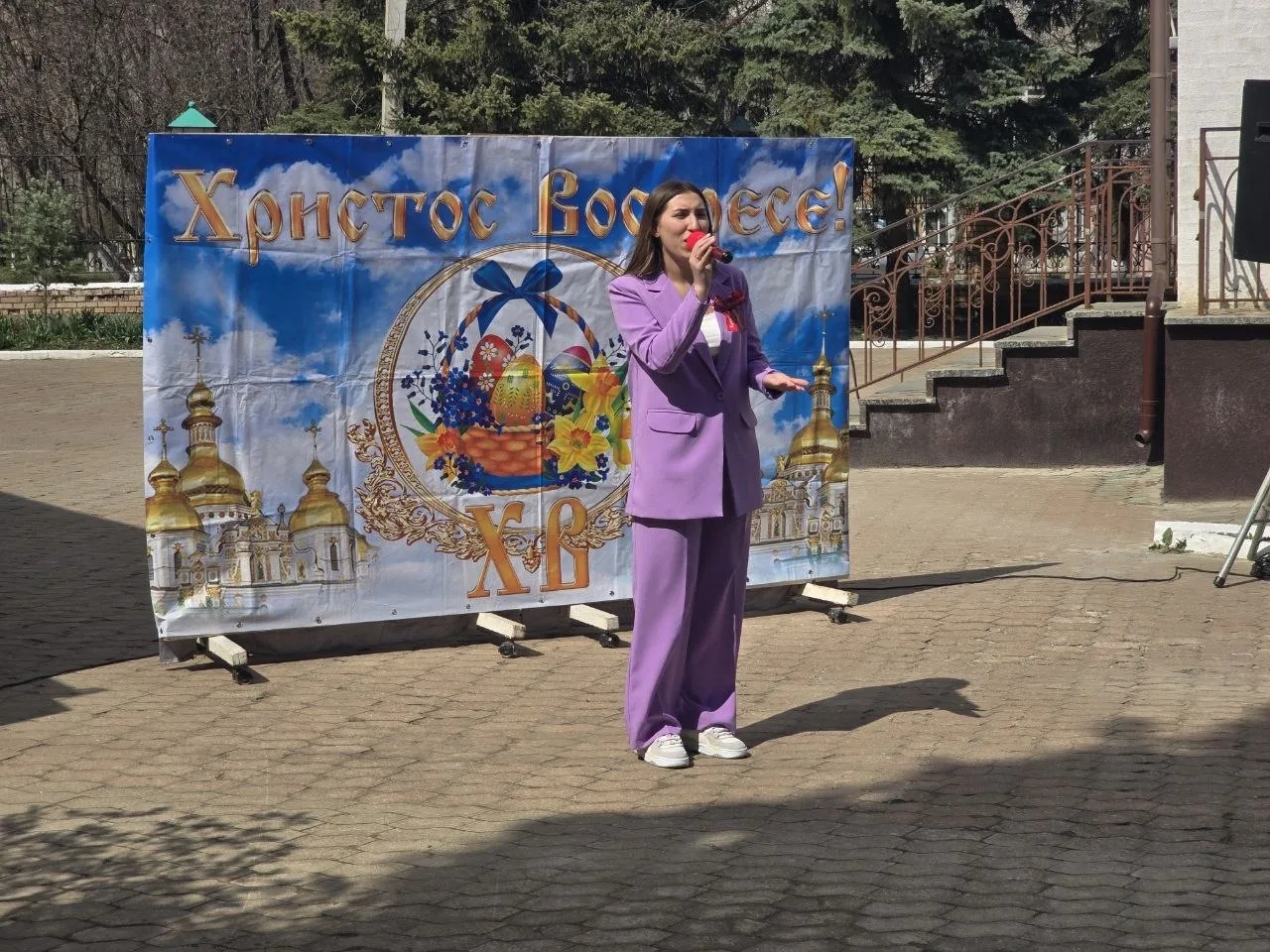 Светлый праздник Пасхи прошел в Докучаевске Светлый праздник Пасхи прошел в Докучаевске