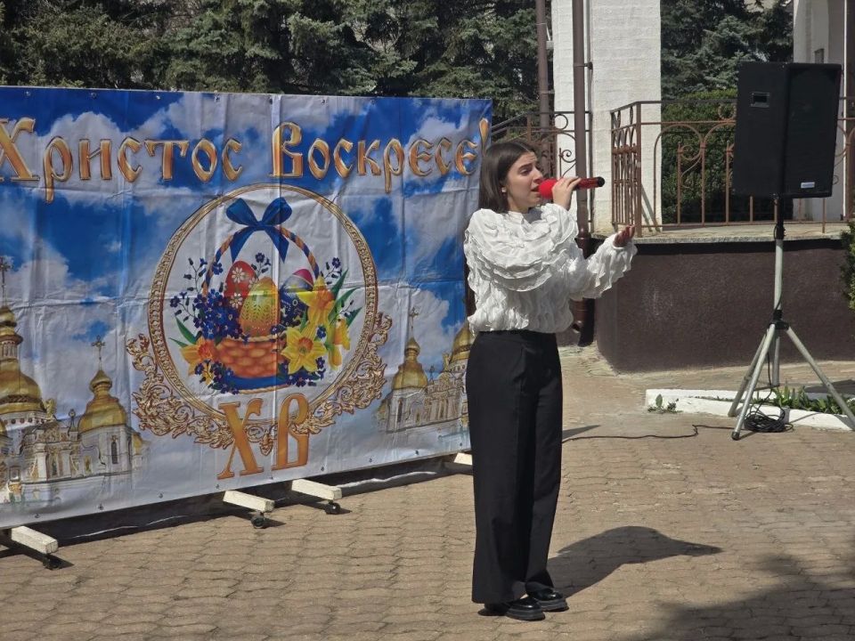 Светлый праздник Пасхи прошел в Докучаевске Светлый праздник Пасхи прошел в Докучаевске