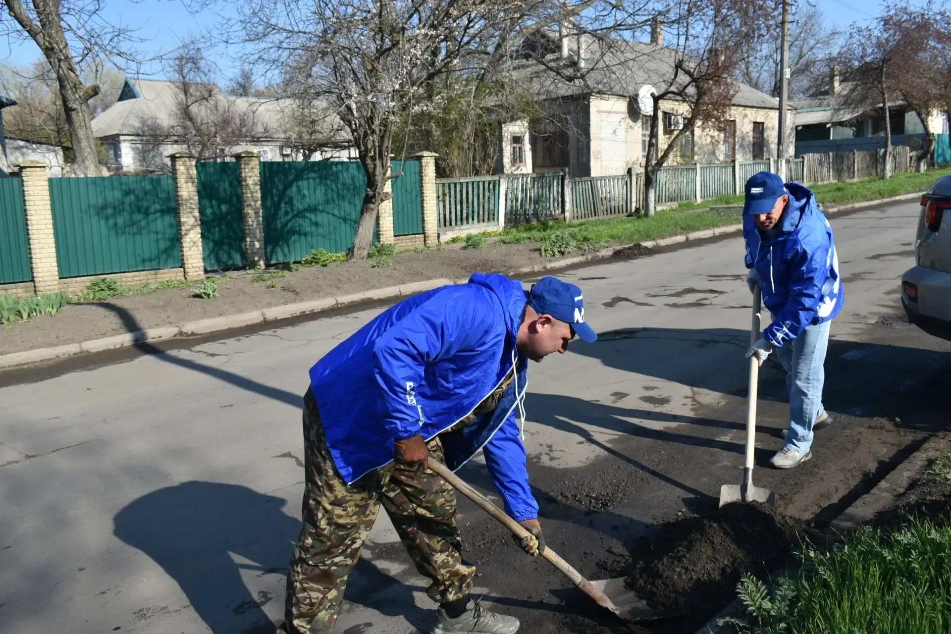 Амвросиевский округ присоединился к республиканскому субботнику 11 апреля
