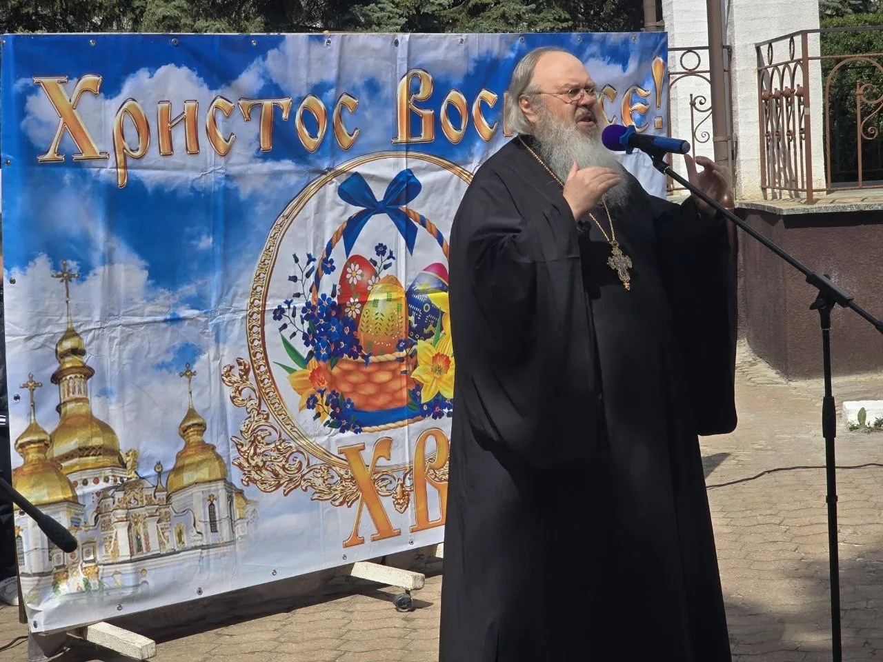 Светлый праздник Пасхи прошел в Докучаевске Светлый праздник Пасхи прошел в Докучаевске