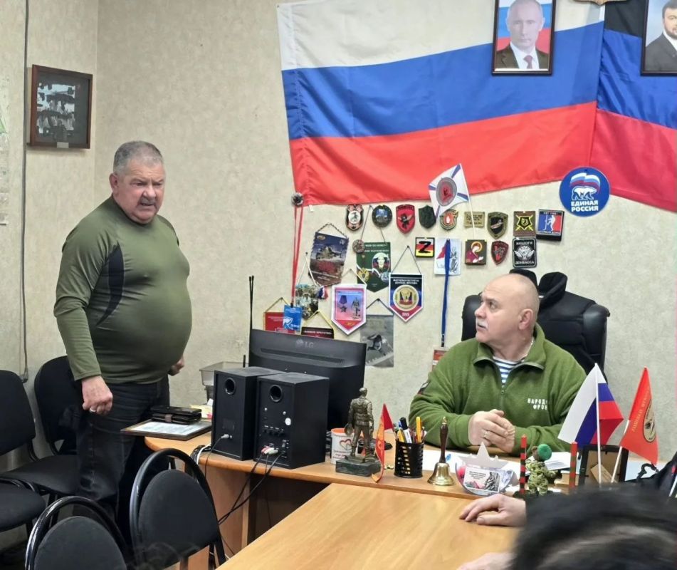 Дмитрий Огилец: 11 апреля 2026 года состоялось очередное расширенное правление Макеевской городской организации Общероссийской общественной организации «Российский Союз ветеранов Афганистана и специальных военных операций» Дмитрий Огилец: 11 апреля 2026 года состоялось очередное расширенное правление Макеевской городской организации Общероссийской общественной организации «Российский Союз ветеранов Афганистана и специальных военных операций»