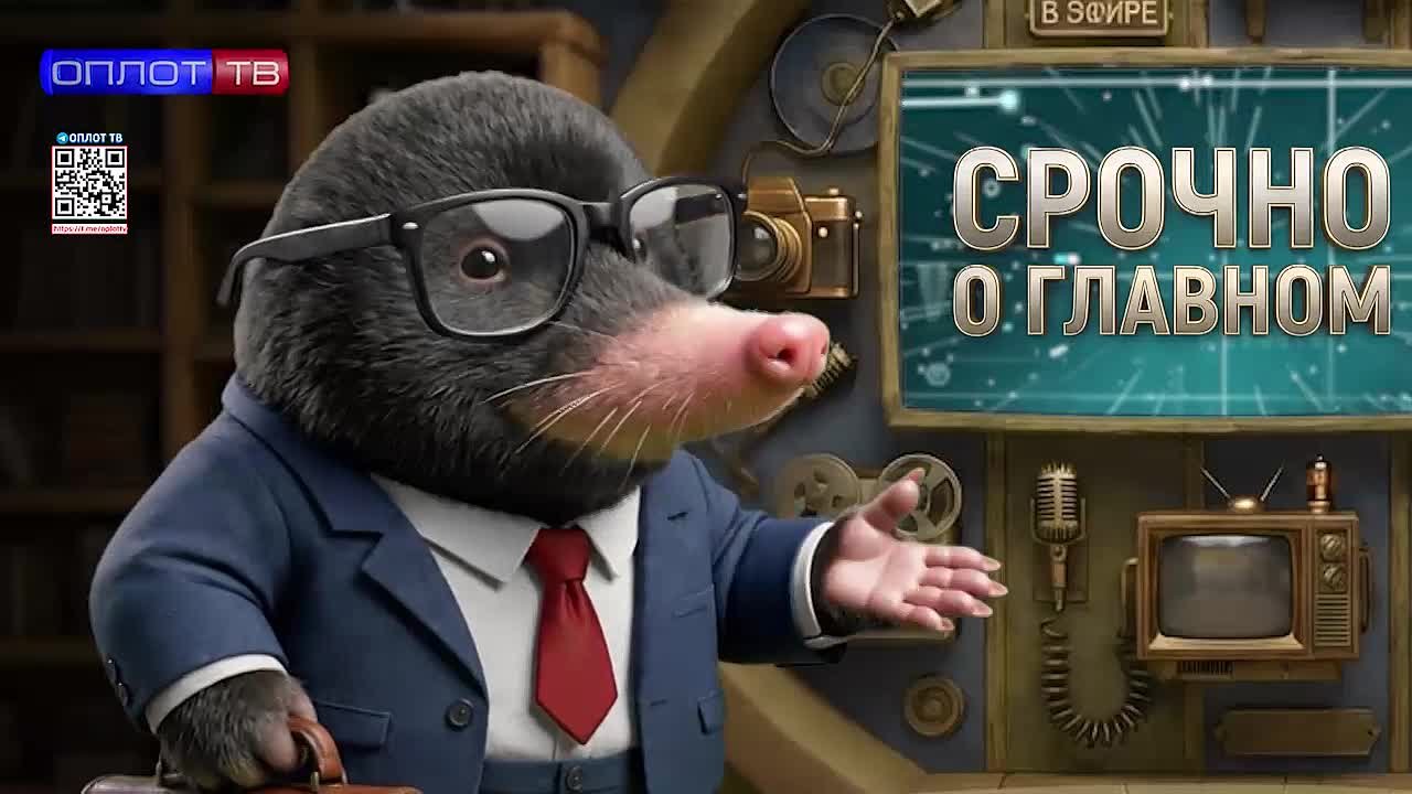 "Кротик Оплотик" подготовил для Вас новый выпуск срочных новостей!