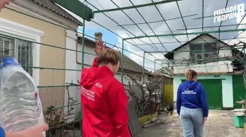 Команда «Молодой Гвардии» оказала адресную помощь нуждающимся жителям Мариуполя