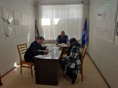 В администрации Амвросиевского муниципального округа состоялся прием граждан