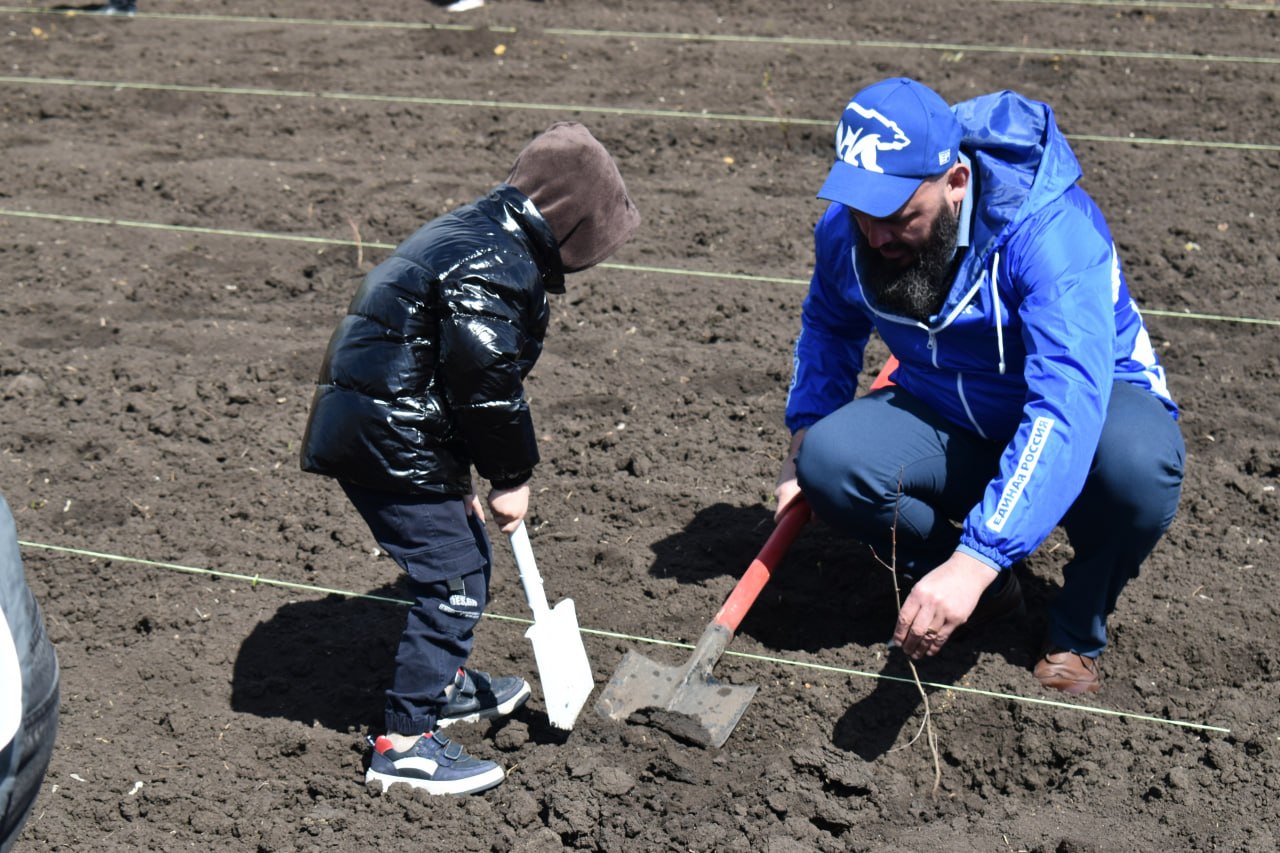 Память, воплощенная в зелени: в Амвросиевском округе расширяют «Сад Памяти» Память, воплощенная в зелени: в Амвросиевском округе расширяют «Сад Памяти»