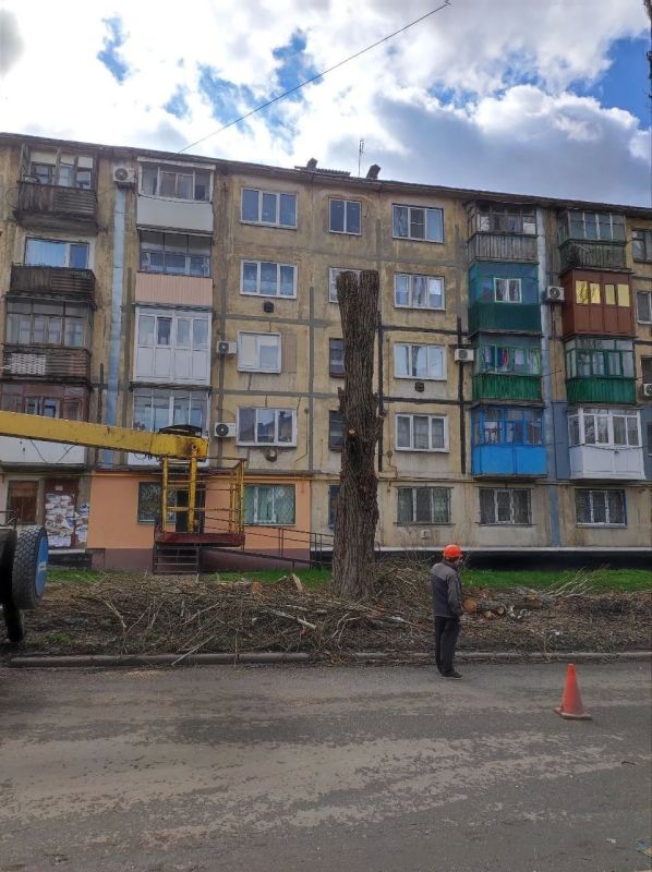 Коммунальщики Снежного продолжают благоустраивать территории общего пользования Коммунальщики Снежного продолжают благоустраивать территории общего пользования