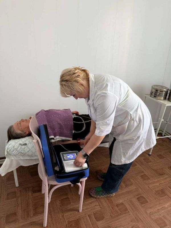 Врачи Тельмановской центральной районной больницы осуществили выезд в с.Дерсово и с.Свободное Врачи Тельмановской центральной районной больницы осуществили выезд в с.Дерсово и с.Свободное