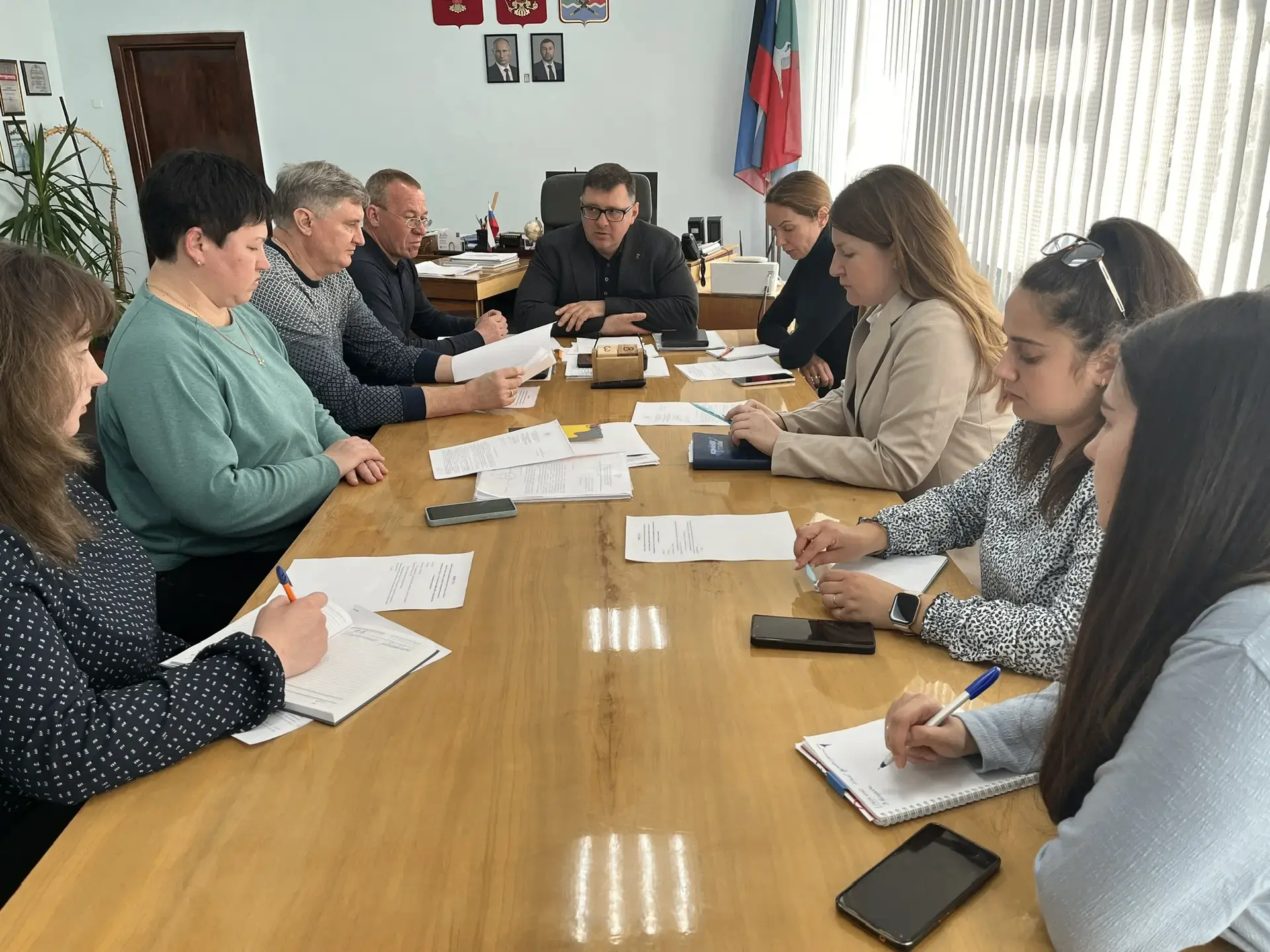 Во исполнение поручений Главы ДНР Дениса Пушилина состоялось очередное заседание межведомственного штаба по здравоохранению Во исполнение поручений Главы ДНР Дениса Пушилина состоялось очередное заседание межведомственного штаба по здравоохранению