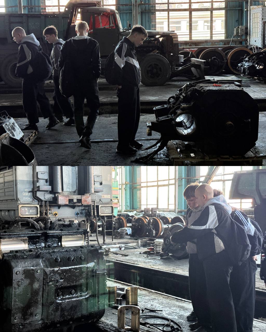 Сергей Желновач: В рамках проекта «Выбирай своё» учащиеся ГБОУ «Школа №2 г.о. Дебальцево» посетили с экскурсией Локомотивное депо Дебальцево Донецкого филиала ФГУП «Железные дороги Новороссии» Сергей Желновач: В рамках проекта «Выбирай своё» учащиеся ГБОУ «Школа №2 г.о. Дебальцево» посетили с экскурсией Локомотивное депо Дебальцево Донецкого филиала ФГУП «Железные дороги Новороссии»