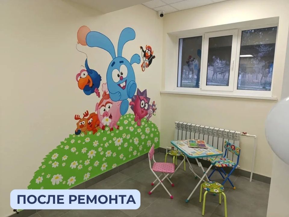В Снежном работает модернизированное детское стоматологическое отделение В Снежном работает модернизированное детское стоматологическое отделение