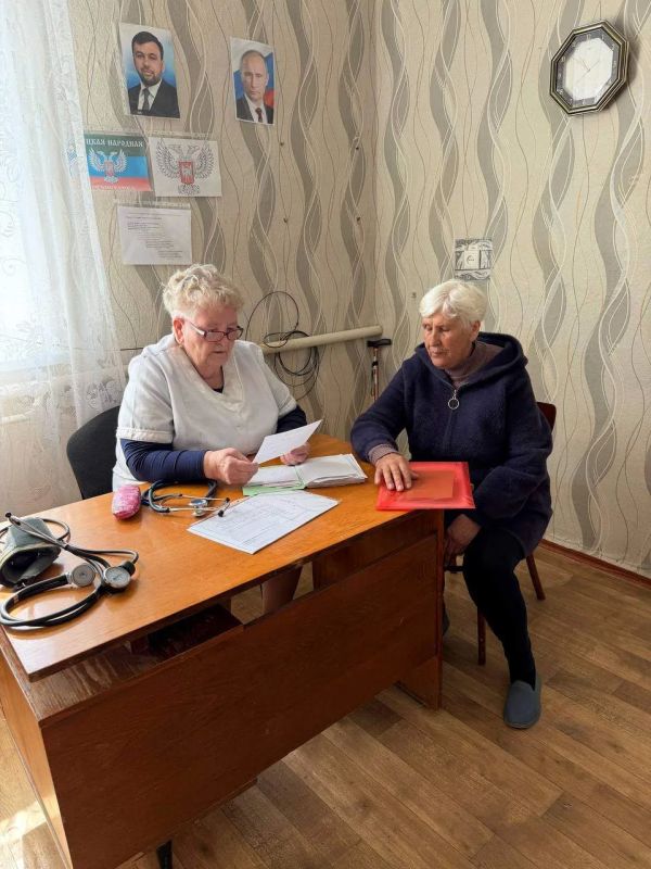 Врачи Тельмановской центральной районной больницы осуществили выезд в с.Дерсово и с.Свободное Врачи Тельмановской центральной районной больницы осуществили выезд в с.Дерсово и с.Свободное