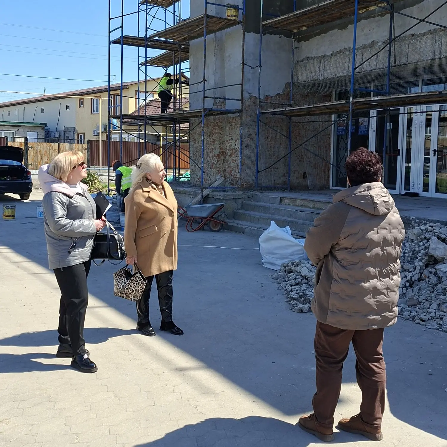 В рамках мониторинга реализации мероприятий Национального проекта «Семья» заместитель Министра культуры Донецкой Народной Республики Вита Пащенко проинспектировала ход капитального ремонта здания МБУ «Музей Г.Я. Седова»