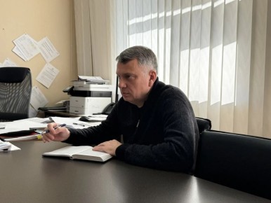 Ирина Кутенко: Сегодня провел встречу с первым заместителем главы администрации Шахтерского муниципального округа Сергеем Юрьевичем Лебедевым