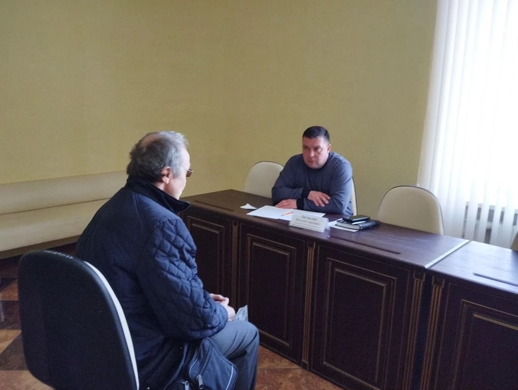 Заместитель главы Администрации муниципального образования Виталий Легчилин провела прием граждан по личным вопросам