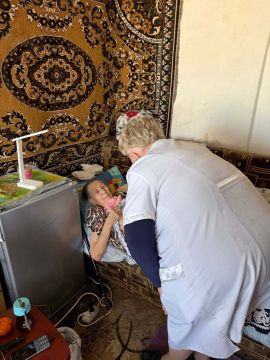 Врачи Тельмановской центральной районной больницы осуществили выезд в с.Дерсово и с.Свободное