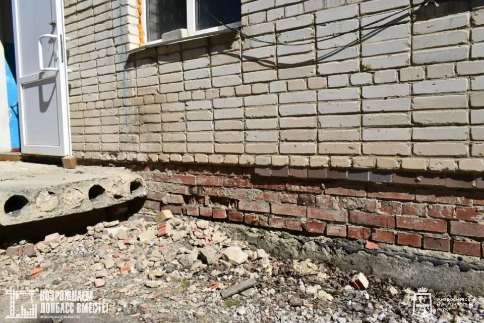 Амурская область начала капремонт в Лисиченском детском саду Амвросиевского округа Амурская область начала капремонт в Лисиченском детском саду Амвросиевского округа