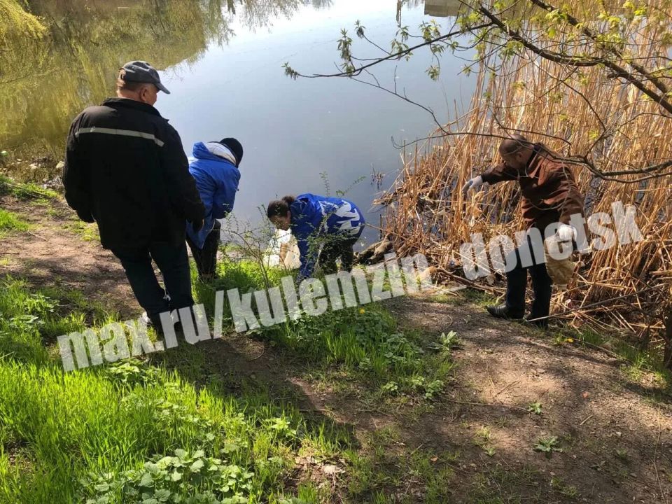 Сегодня в рамках Всероссийской акции «Вода России» отдел экологической безопасности администрации городского округа Донецк совместно с сотрудниками Управы Калининского района и работниками коммунальных организаций очистили... Сегодня в рамках Всероссийской акции «Вода России» отдел экологической безопасности администрации городского округа Донецк совместно с сотрудниками Управы Калининского района и работниками коммунальных организаций очистили...