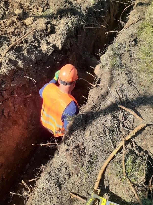 Забайкалье ведет ремонт водовода в Старобешевском округе Забайкалье ведет ремонт водовода в Старобешевском округе