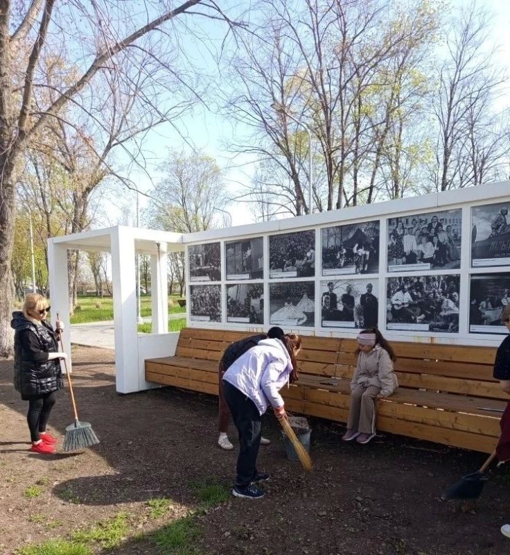 Наталья Великодная: В Тельмановском округе проведен очередной субботник Наталья Великодная: В Тельмановском округе проведен очередной субботник