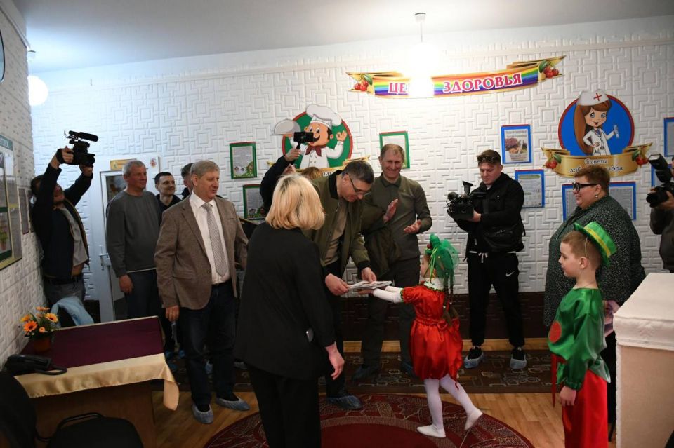 Делегация Владимирской области посетила дошкольное учреждение в Кировском Делегация Владимирской области посетила дошкольное учреждение в Кировском