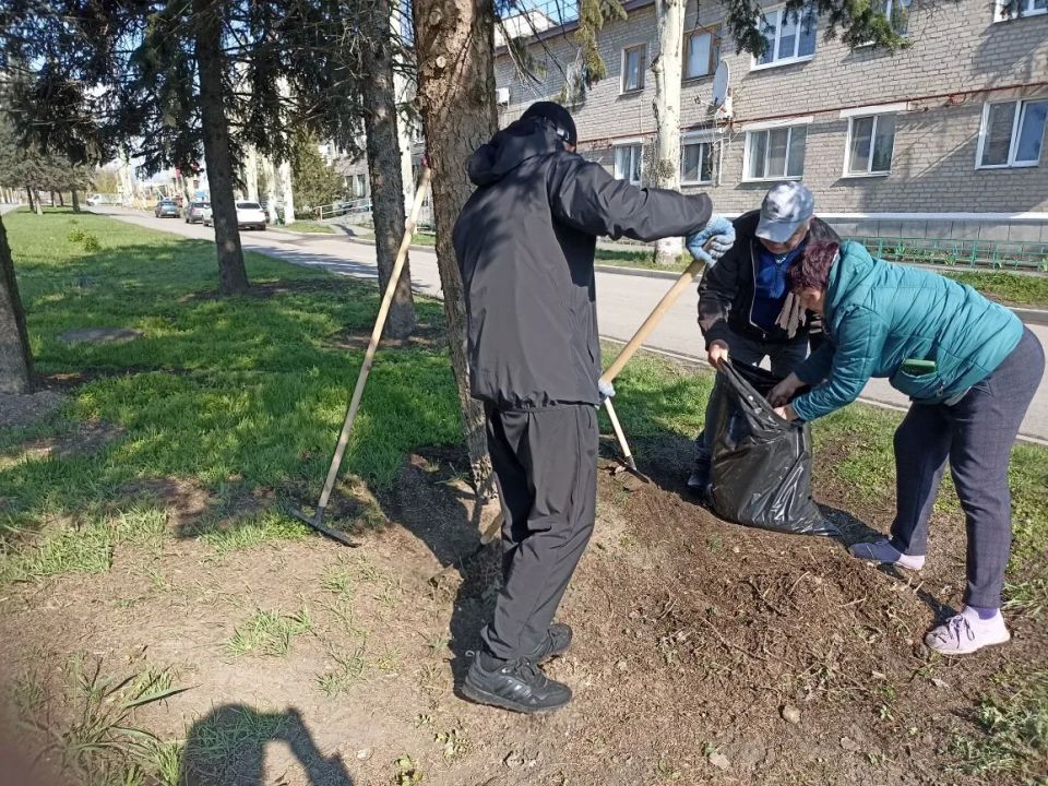 Наталья Великодная: В Тельмановском округе проведен очередной субботник Наталья Великодная: В Тельмановском округе проведен очередной субботник