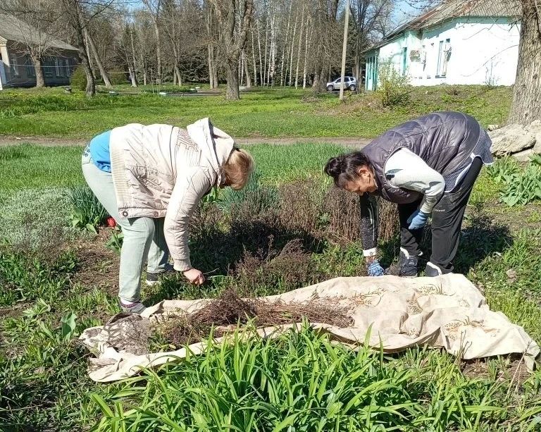В рамках мероприятий по благоустройству в весенний период коллективом ГБУ ДНР «Городская поликлиника г.Макеевки» по бул. 8 Сентября проведены работы по благоустройству и наведению санитарного порядка на прилегающей территории В рамках мероприятий по благоустройству в весенний период коллективом ГБУ ДНР «Городская поликлиника г.Макеевки» по бул. 8 Сентября проведены работы по благоустройству и наведению санитарного порядка на прилегающей территории