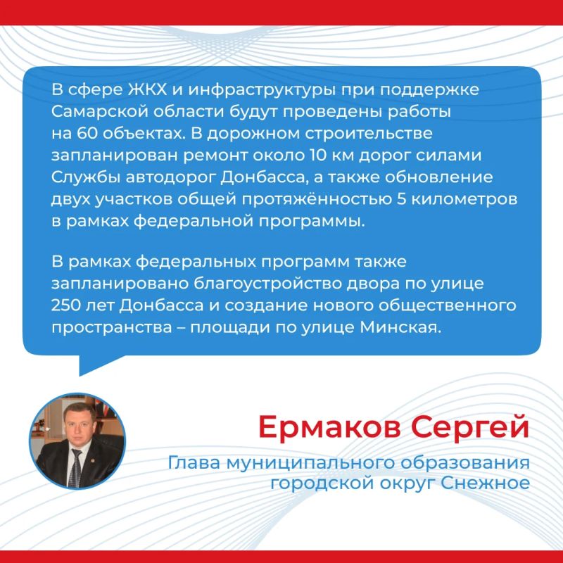 Итоги прямого эфира главы муниципального образования городской округ Снежное Сергея Ермакова Итоги прямого эфира главы муниципального образования городской округ Снежное Сергея Ермакова