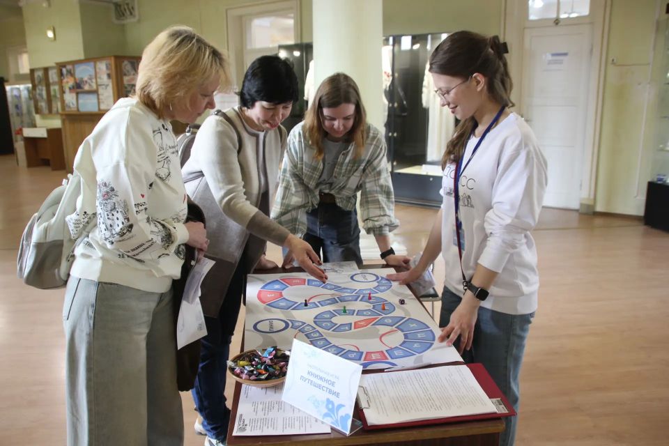 Всероссийская акция «Библионочь – 2026» в Донецкой республиканской универсальной научной библиотеке имени Н.К. Крупской Всероссийская акция «Библионочь – 2026» в Донецкой республиканской универсальной научной библиотеке имени Н.К. Крупской