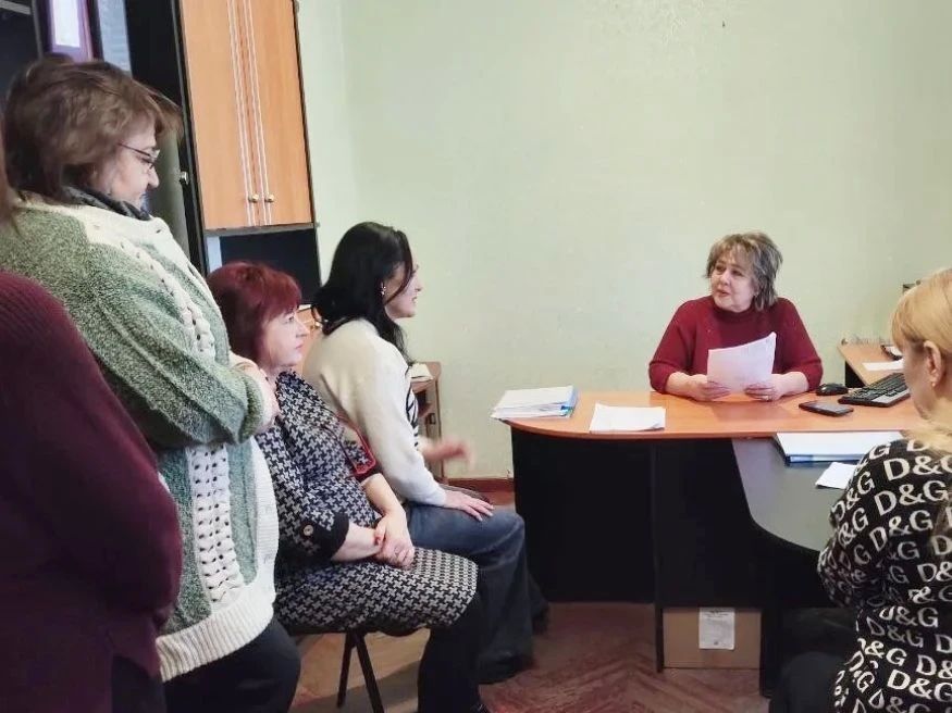 Состоялись встречи руководства Управы Калининского района Горловки с трудовыми коллективами Состоялись встречи руководства Управы Калининского района Горловки с трудовыми коллективами