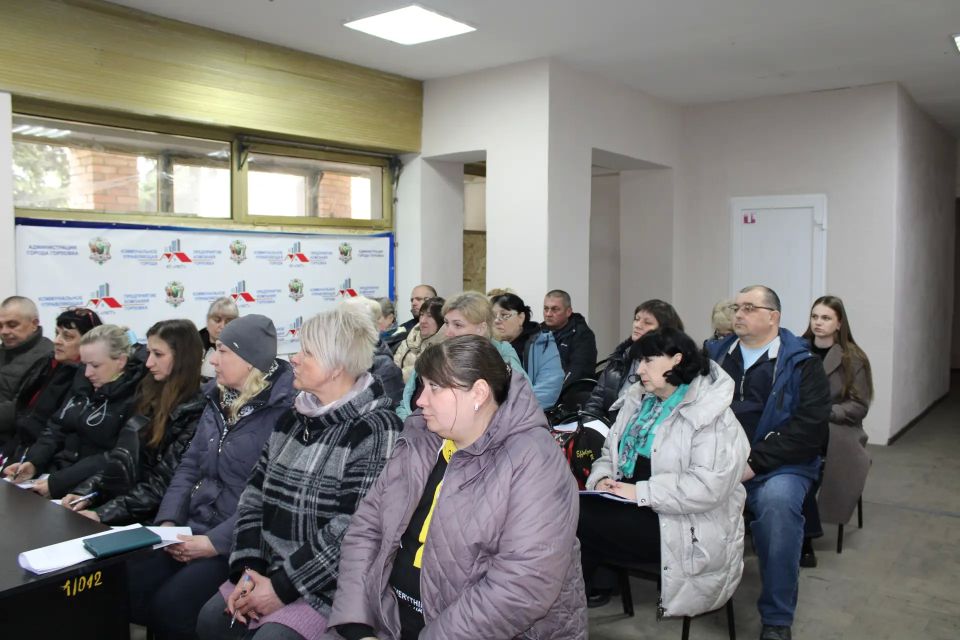 Состоялась встреча руководства администрации городского округа Горловка с трудовым коллективом Состоялась встреча руководства администрации городского округа Горловка с трудовым коллективом
