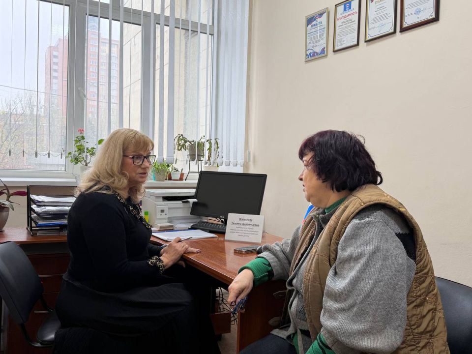 Татьяна Копылова: Сегодня, 21 апреля, провела личный приём граждан в общественной приёмной Партии «Единая Россия» Татьяна Копылова: Сегодня, 21 апреля, провела личный приём граждан в общественной приёмной Партии «Единая Россия»