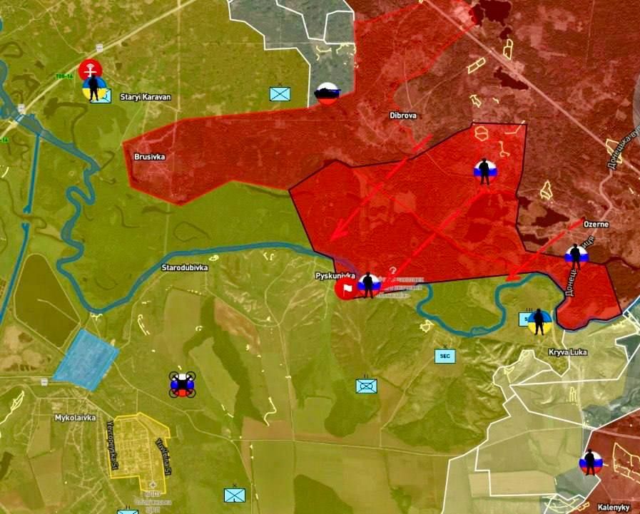 Родион Северьянов: ВС РФ поднимают флаг Российской Федерации в н.п Пискуновка ДНР. Увеличение зоны контроля ВС РФ более 3,5 км вдоль берегов Северского Донца Родион Северьянов: ВС РФ поднимают флаг Российской Федерации в н.п Пискуновка ДНР. Увеличение зоны контроля ВС РФ более 3,5 км вдоль берегов Северского Донца