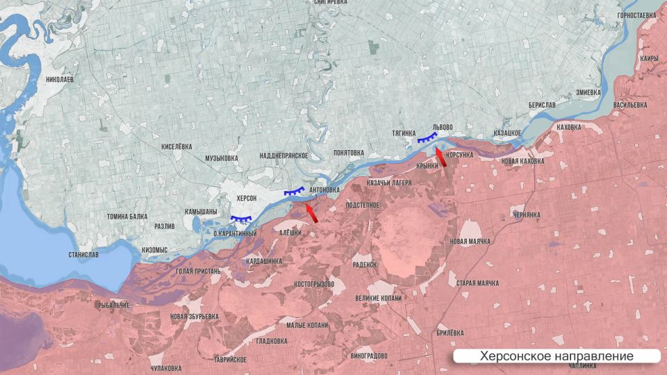 Олег Царёв: Фронтовая сводка 6 мая. На Херсонском направлении ВС РФ по-прежнему бьют по автомобилям, системам связи, огневым точкам противника в Херсоне и на правобережье Олег Царёв: Фронтовая сводка 6 мая. На Херсонском направлении ВС РФ по-прежнему бьют по автомобилям, системам связи, огневым точкам противника в Херсоне и на правобережье