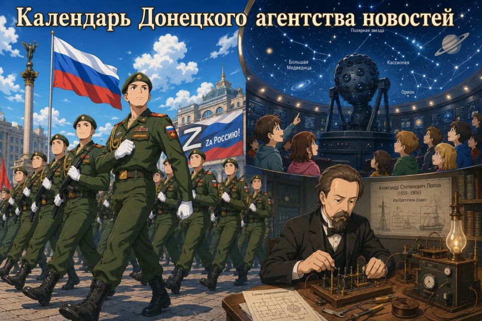 День ВС РФ, радио, планетариев и пароля