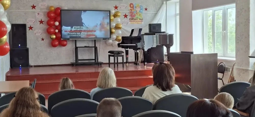 Сегодня, 08.05.2026, состоялся концерт, посвященный празднованию дню Великой Победы