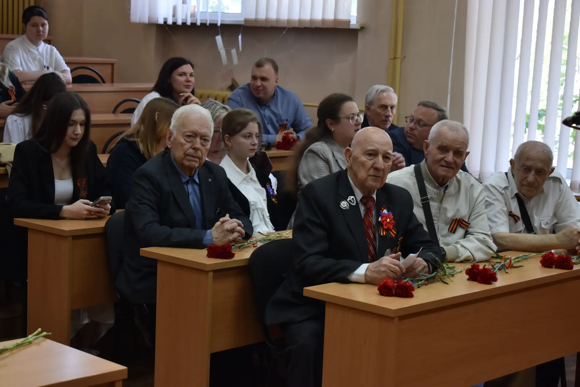 В Донецком университете отметили 81-ю годовщину Победы в Великой Отечественной войне