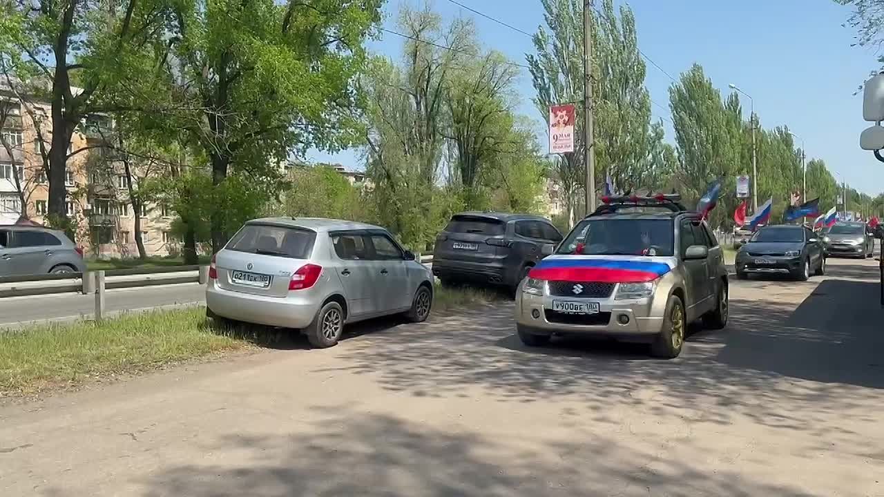 Александр Шатов: Шахтерск присоединился к Автопробегу в честь Дня Победы