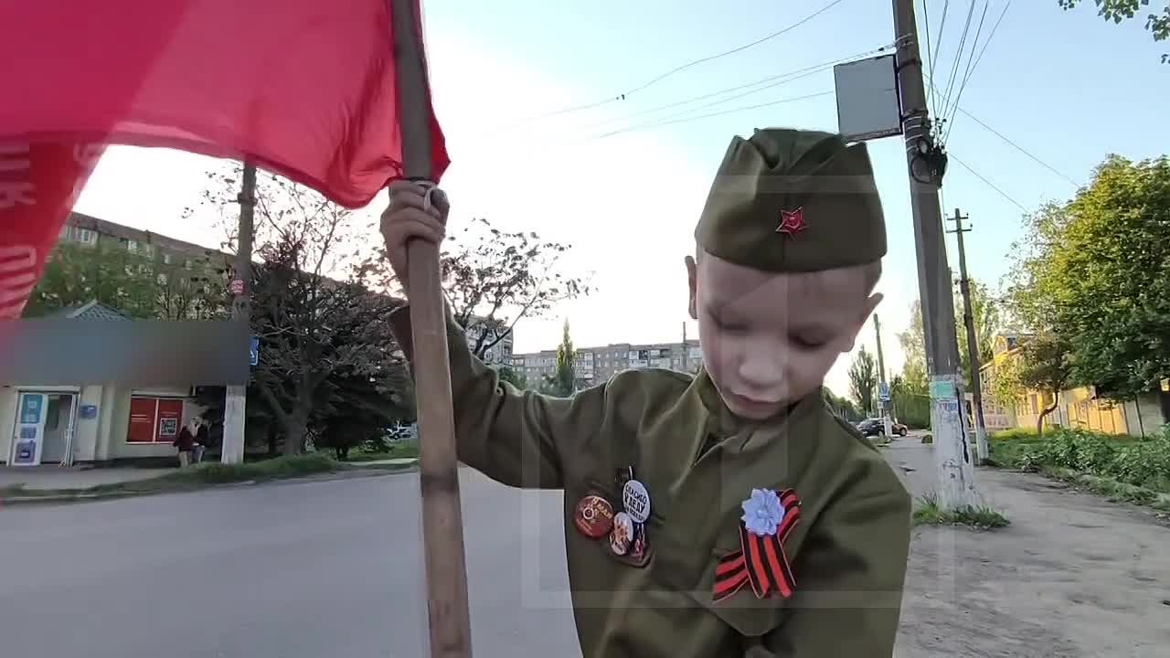 Маленький герой большого праздника