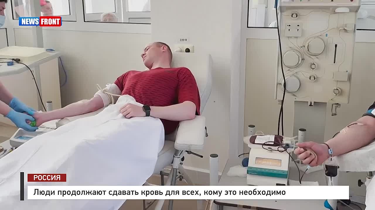 Алексей Гавриш: Военнослужащие 51-й Гвардейской общевойсковой армии совместно с региональным отделением общественного движения "Здоровое Отечество", а так же депутатом Народного Совета ДНР сдали кровь для бойцов и мирных...