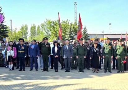 Дмитрий Огилец принял участие в торжестенных мероприятиях в День Победы