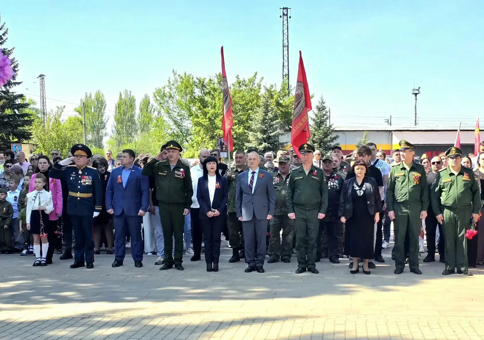 Дмитрий Огилец принял участие в торжестенных мероприятиях в День Победы