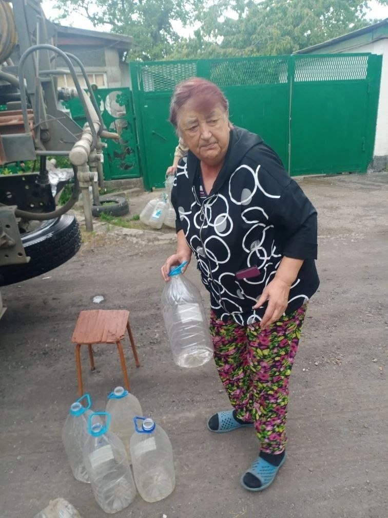 Валентина Харлашка: Сегодня, 13 мая, провела мониторинг подвоза воды в пгт Валентина Харлашка: Сегодня, 13 мая, провела мониторинг подвоза воды в пгт