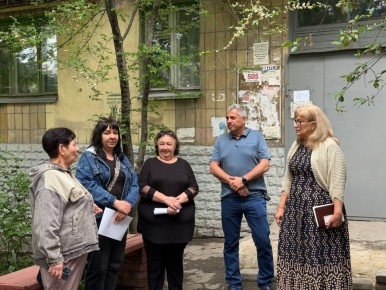 Татьяна Копылова: Сегодня совместно с депутатом городского совета Либерманом Эдуардом провела встречу с населением