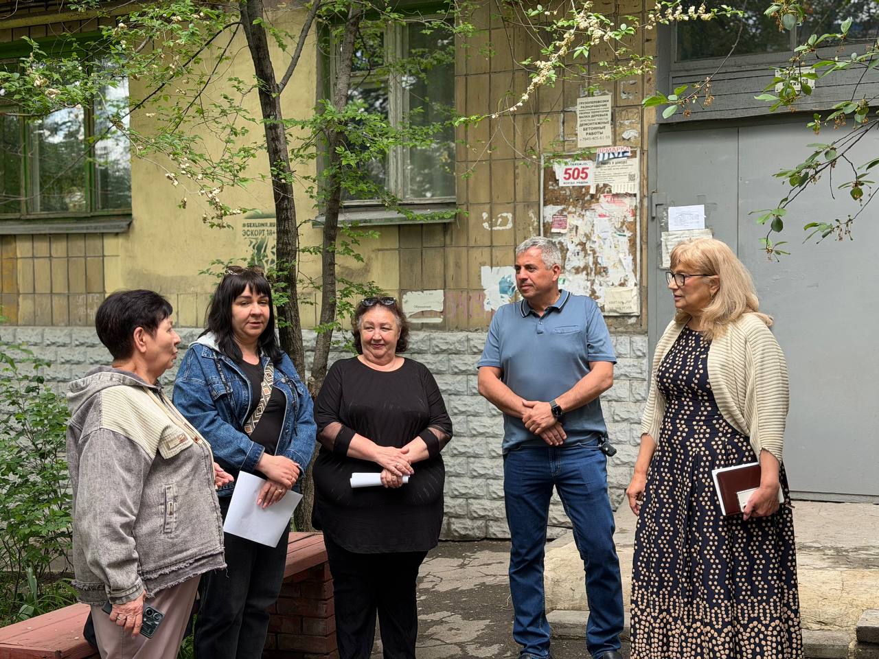 Татьяна Копылова: Сегодня совместно с депутатом городского совета Либерманом Эдуардом провела встречу с населением