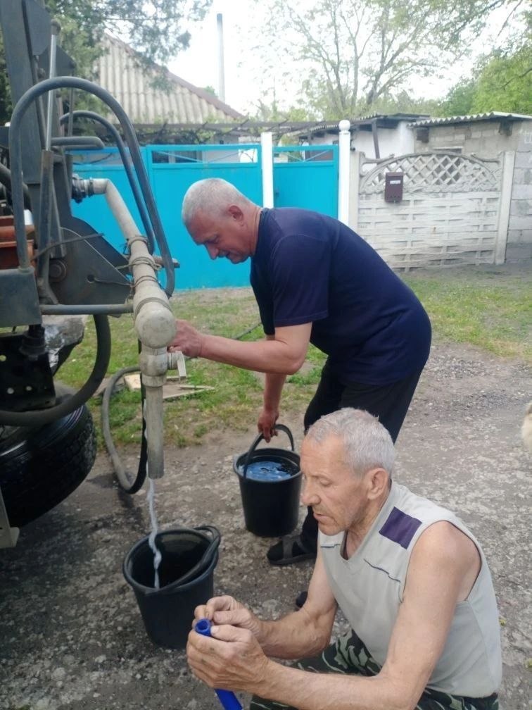 Валентина Харлашка: Сегодня, 13 мая, провела мониторинг подвоза воды в пгт Валентина Харлашка: Сегодня, 13 мая, провела мониторинг подвоза воды в пгт