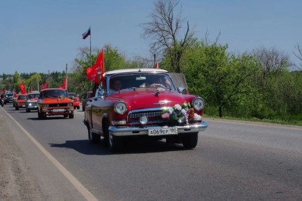 Депутаты Народного Совета приняли участие в автопробеге «Дорога Победы – 81 километр памяти»