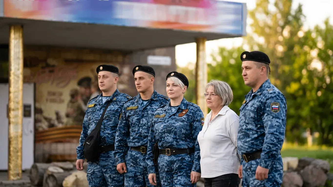 Судебные приставы Ясиноватой посетили музей в преддверии Дня Победы и Дня Республики