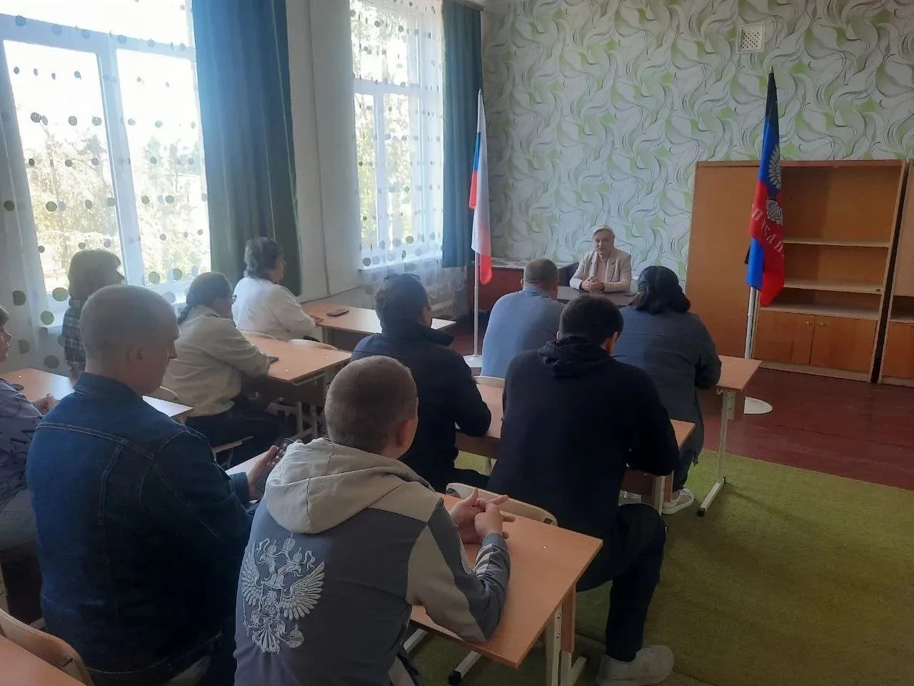 Иван Приходько: Состоялись встречи руководства Управы Калининского района Горловки с трудовыми коллективами